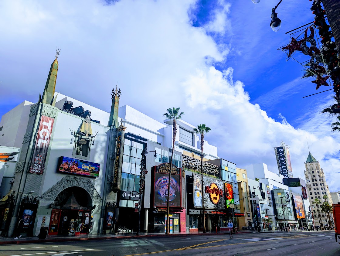 Hollywood Boulevard and TCL Chinese Theatre